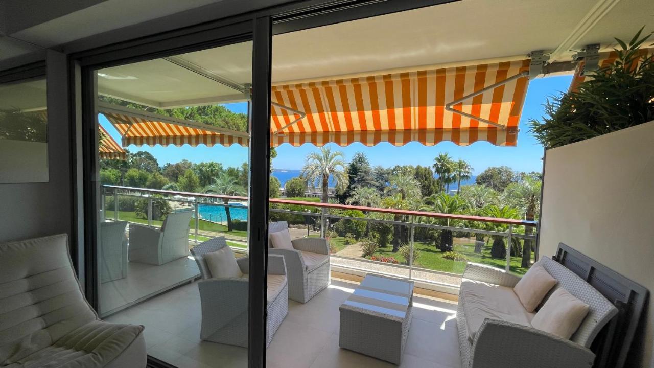 Appartement 2 Chambres Vue Mer Panoramique, Proche Croisette Cannes Vallauris Exterior photo