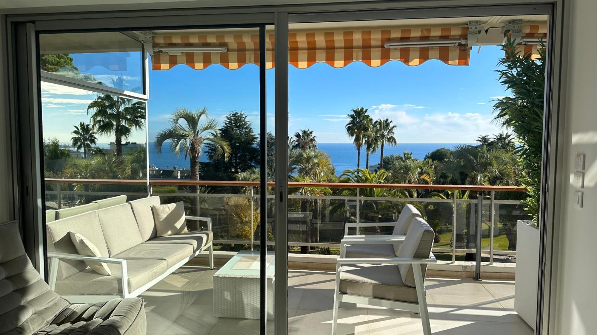 Appartement 2 Chambres Vue Mer Panoramique, Proche Croisette Cannes Vallauris Exterior photo