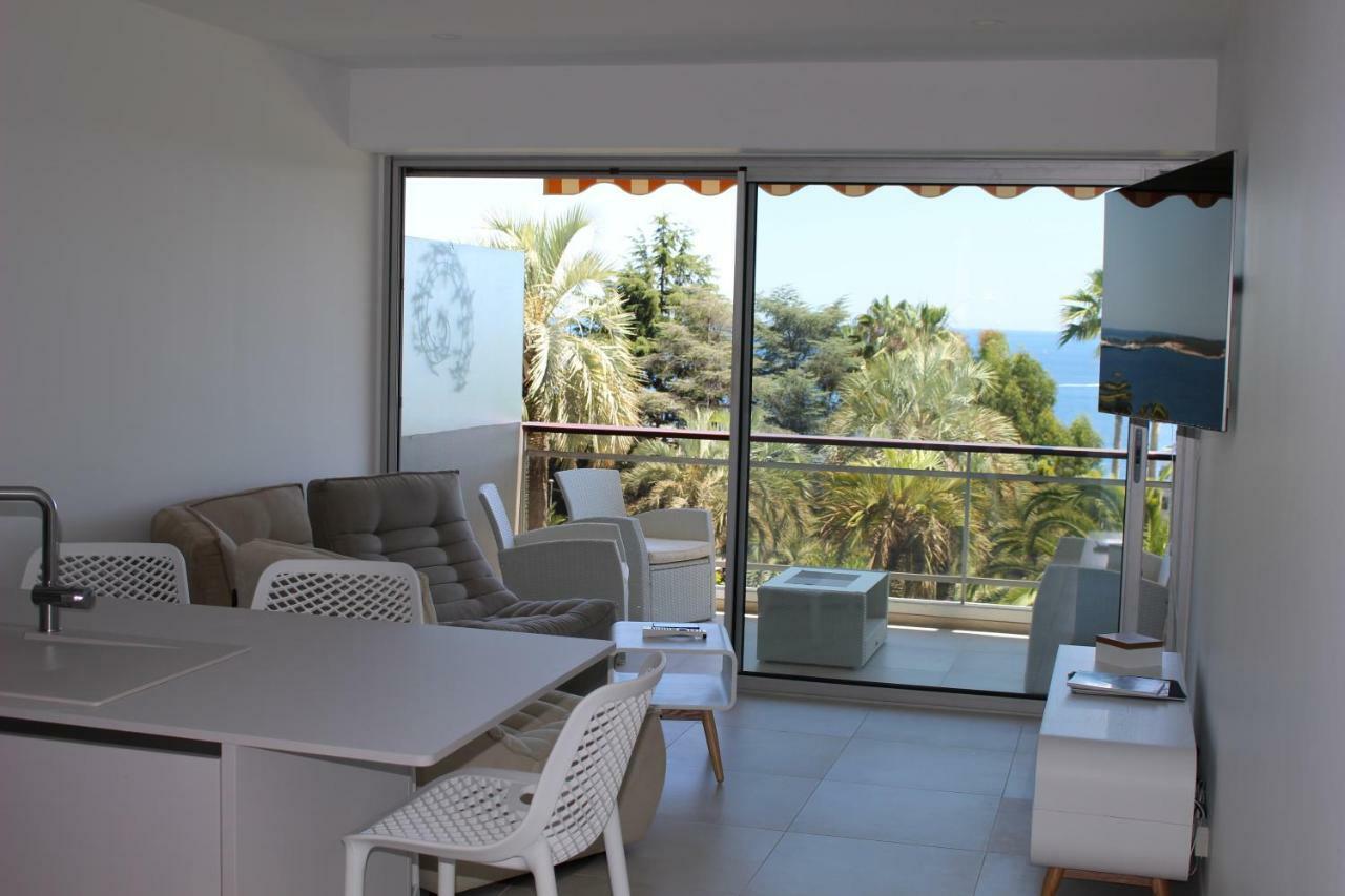 Appartement 2 Chambres Vue Mer Panoramique, Proche Croisette Cannes Vallauris Exterior photo